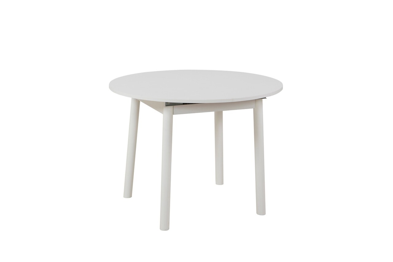 Masa extensibila, Hanah Home, Oliver, 100x75x100 cm, Alb - imagine 7